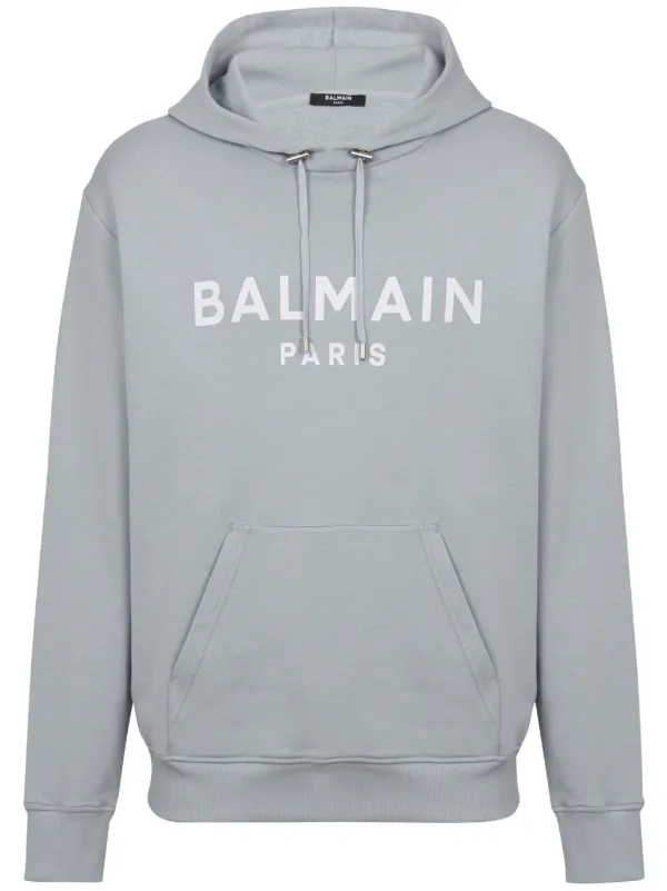 Balmain logo hoodie deals