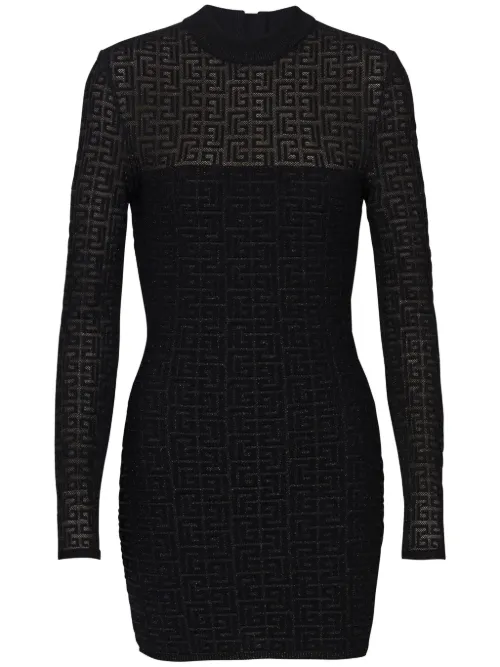 Robe courte PB Labyrinth - Balmain - Modalova