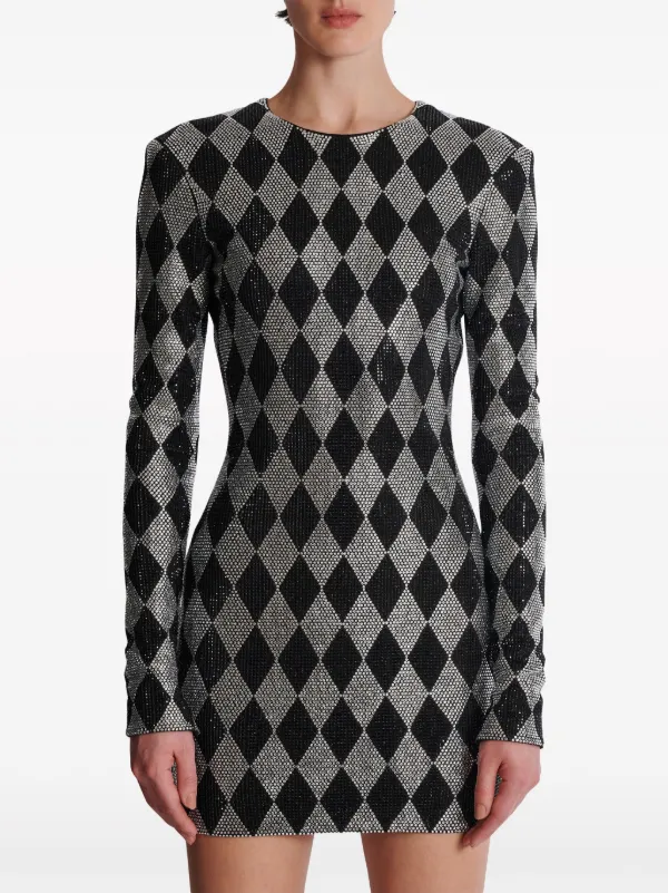 balmain diamond knit dress Balmain
