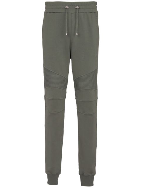 Balmain pantalon de jogging à logo floqué