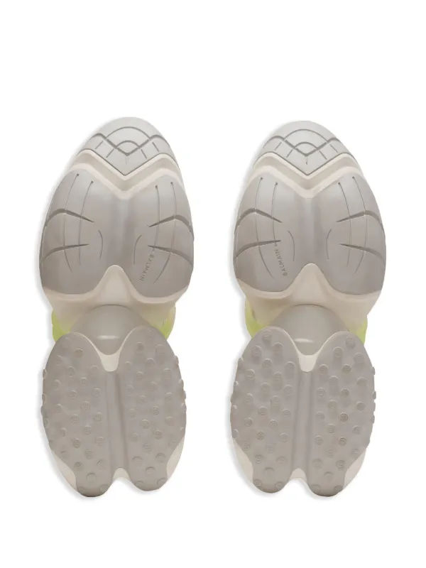 BALMAIN★Unicorn Wave hollow-sole trainers スニーカー Balmain Unicorn Wave hollow-sole Trainers | Neutrals | FARFETCH