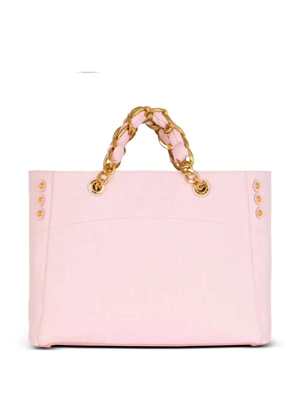 Balmain 1945 Soft Leather Tote Bag | Pink | FARFETCH