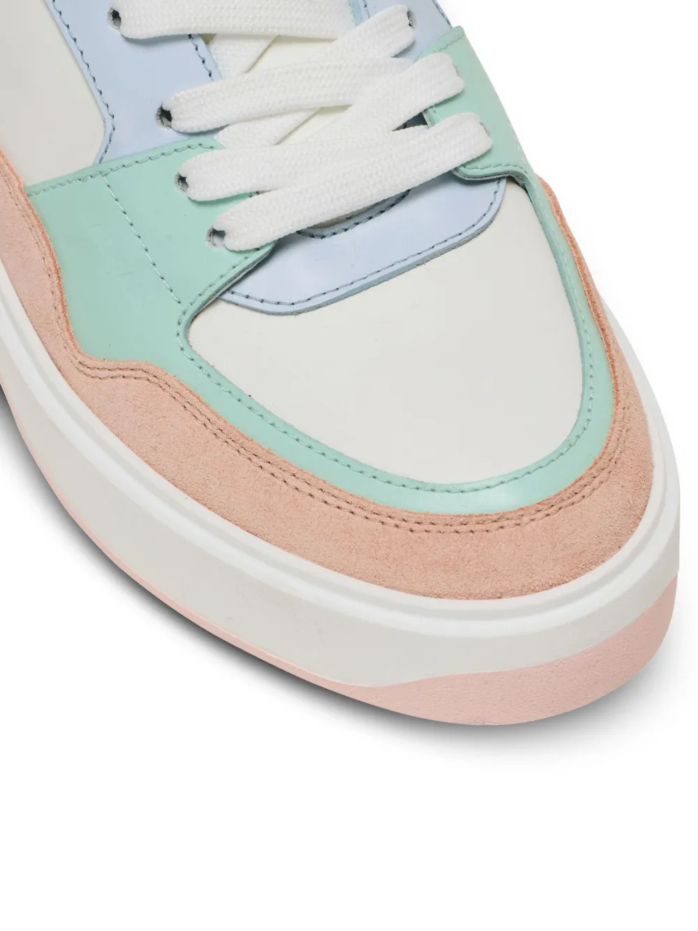 【関税込み】Balmain ホワイト B-Court スニーカー B-Court trainers in calfskin - Men | BALMAIN
