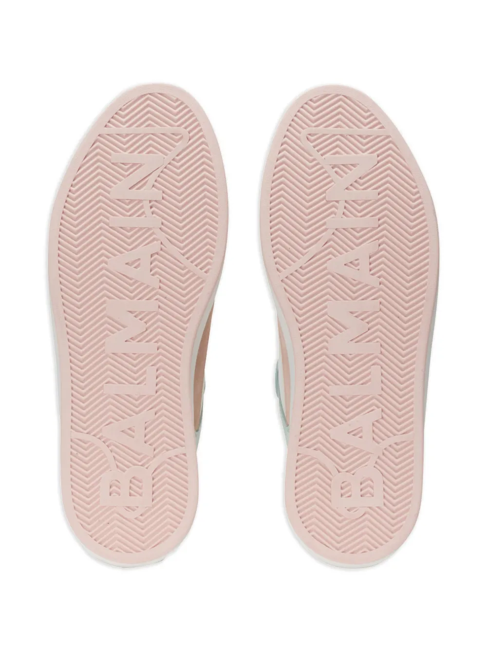 Balmain B-court Flip sneakers met vlakken Roze
