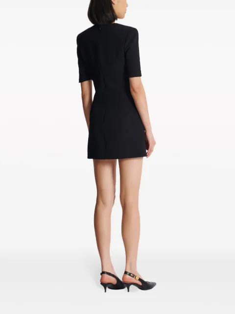 Balmain tailored textured minidress DF1R7330VB00 - 3