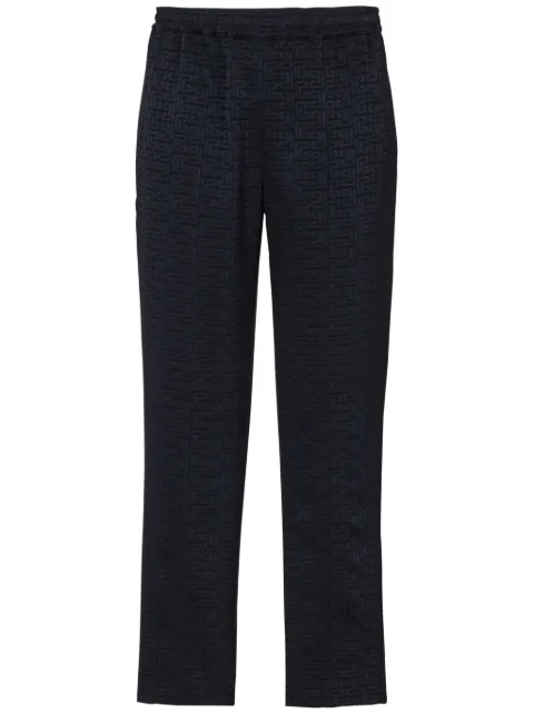 Balmain PB Labyrinth jacquard trousers