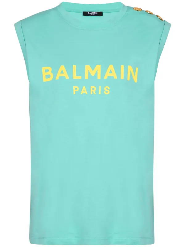 Balmain sleeveless top shop