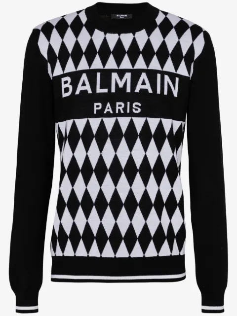 Balmain suéter Diamond Balmain Paris