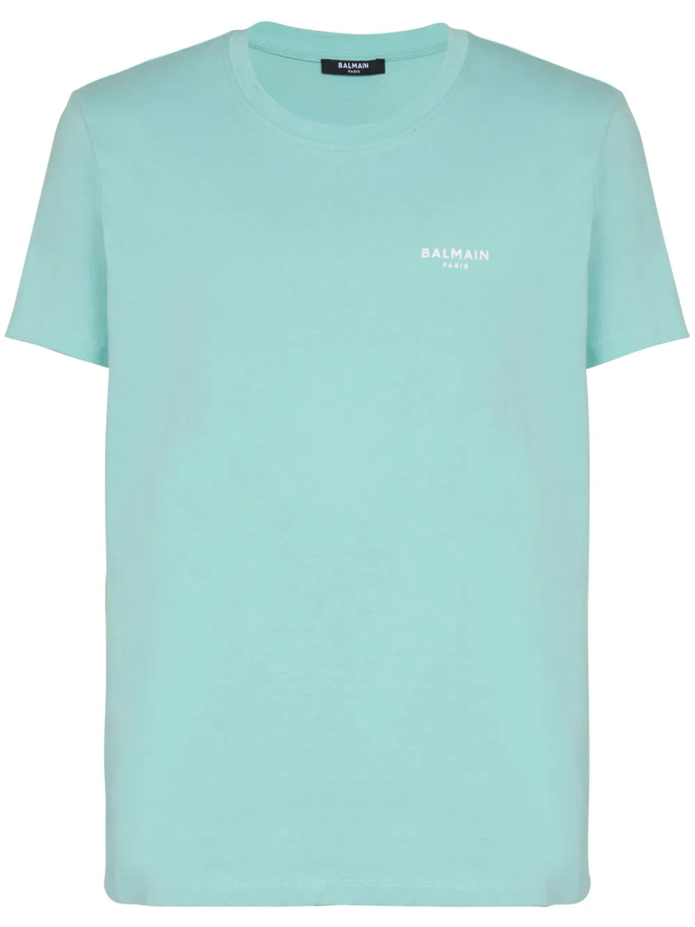 Balmain playera con logo afelpado | azul | Image 1