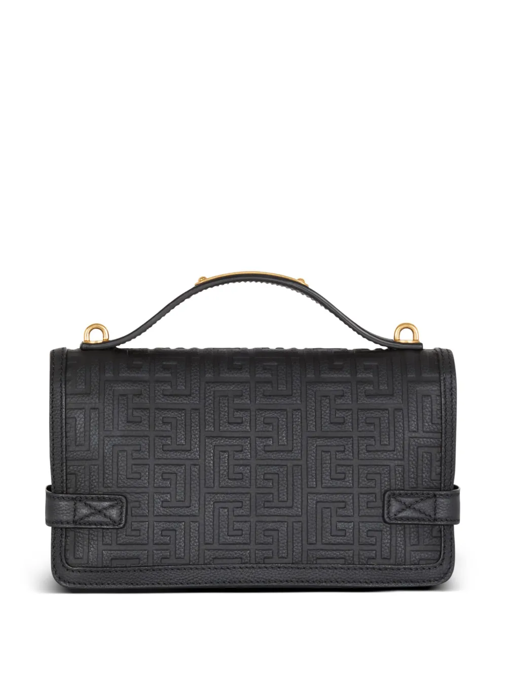 Balmain B-Buzz 24 leren shopper Zwart