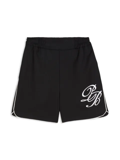 Balmain Kids shorts con logo estampado