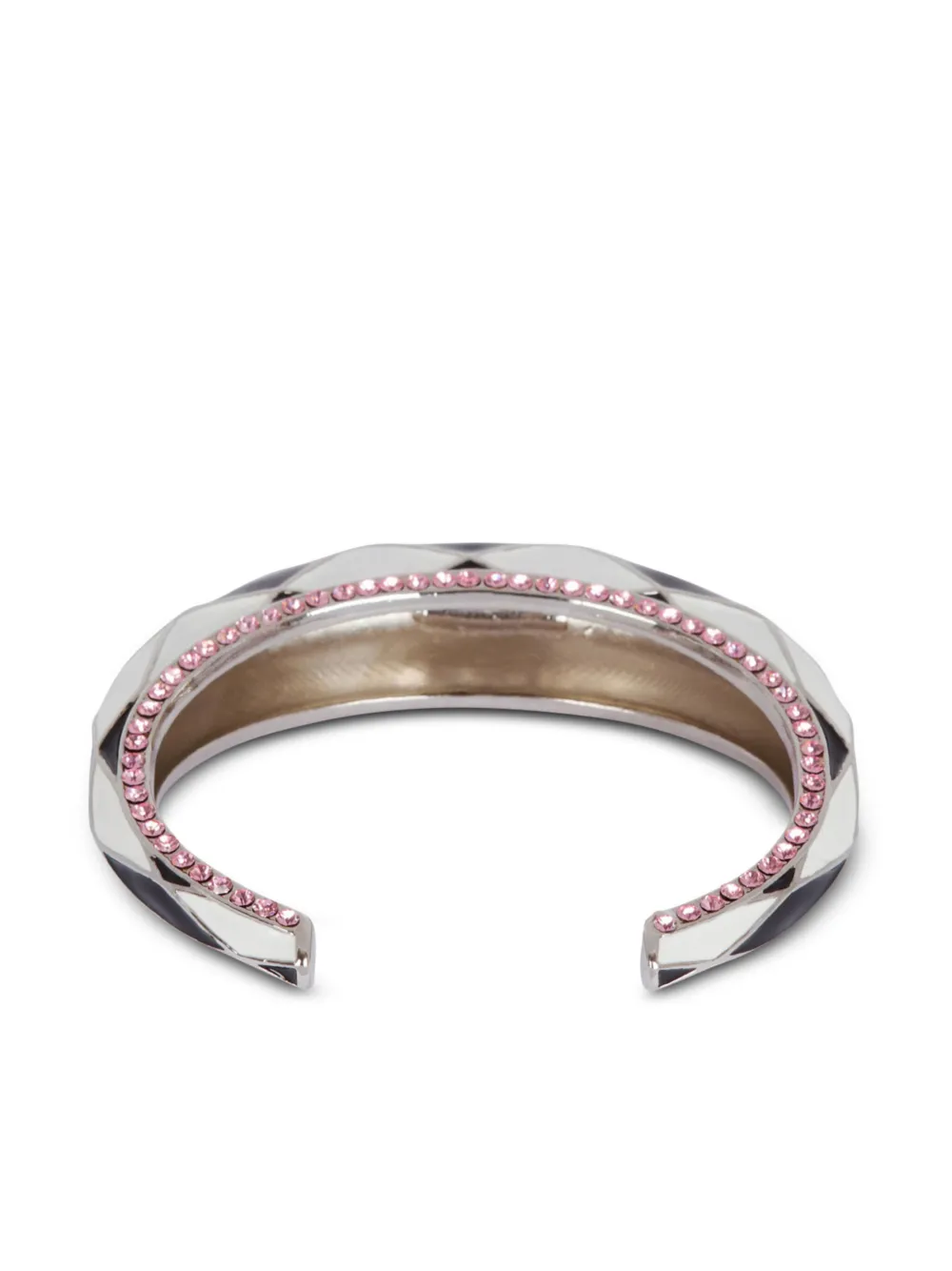 Balmain Armband verfraaid met kristallen - Wit