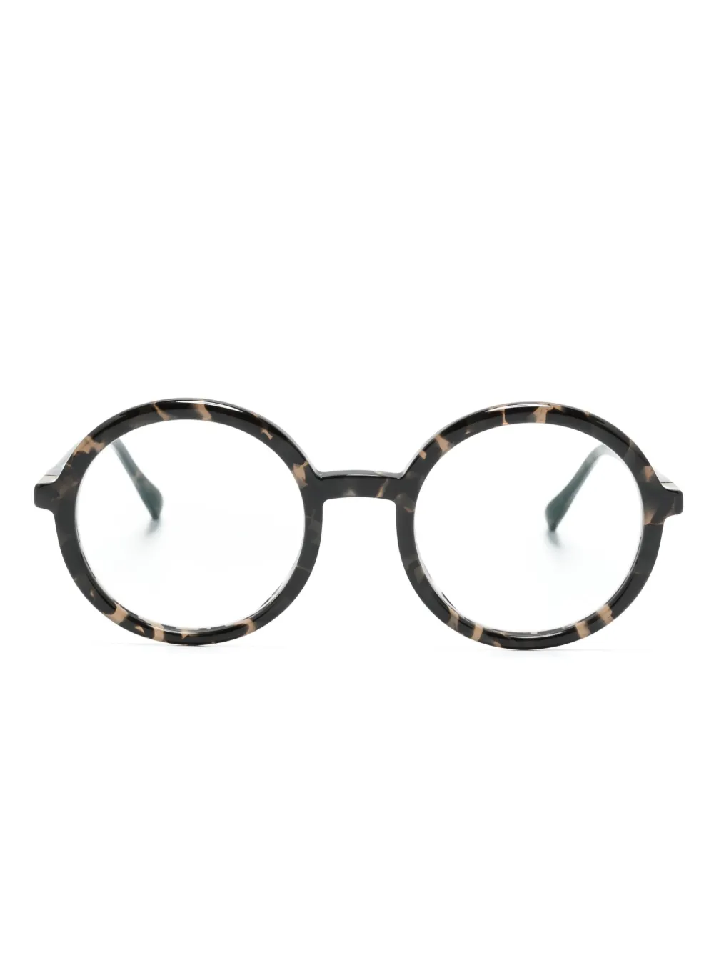 Mykita Teema round-frame glasses | Black | Image 1