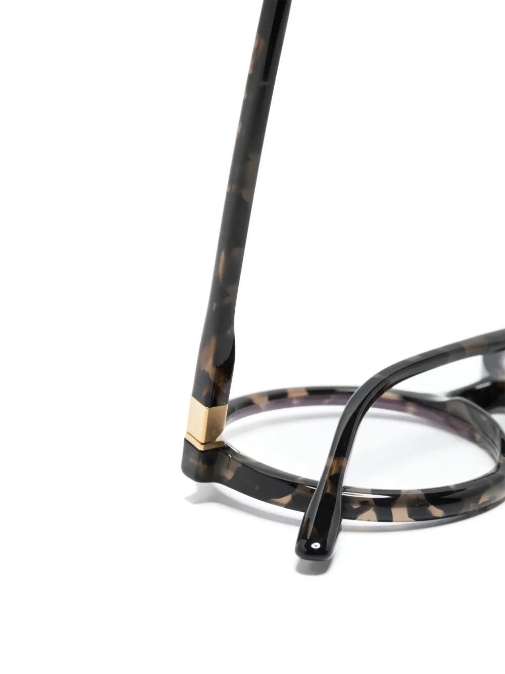 Mykita Teema bril met rond montuur Zwart