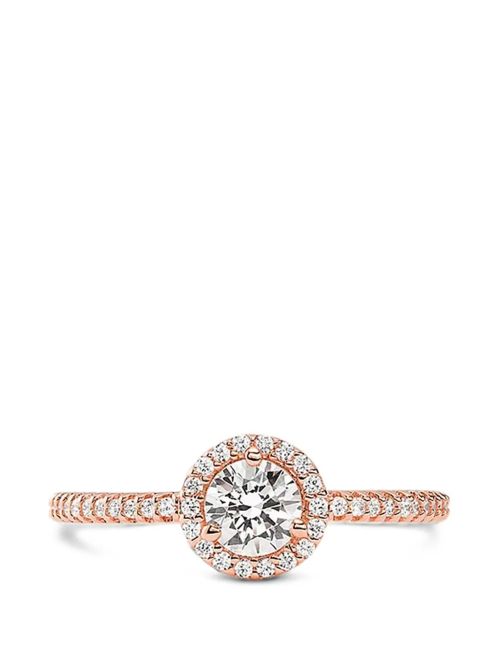 Michael Kors circle-embellishment ring - Rosa