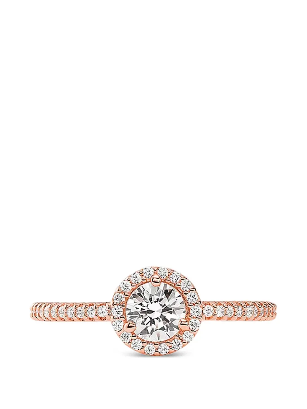 Michael Kors circle-embellishment ring - Rosa