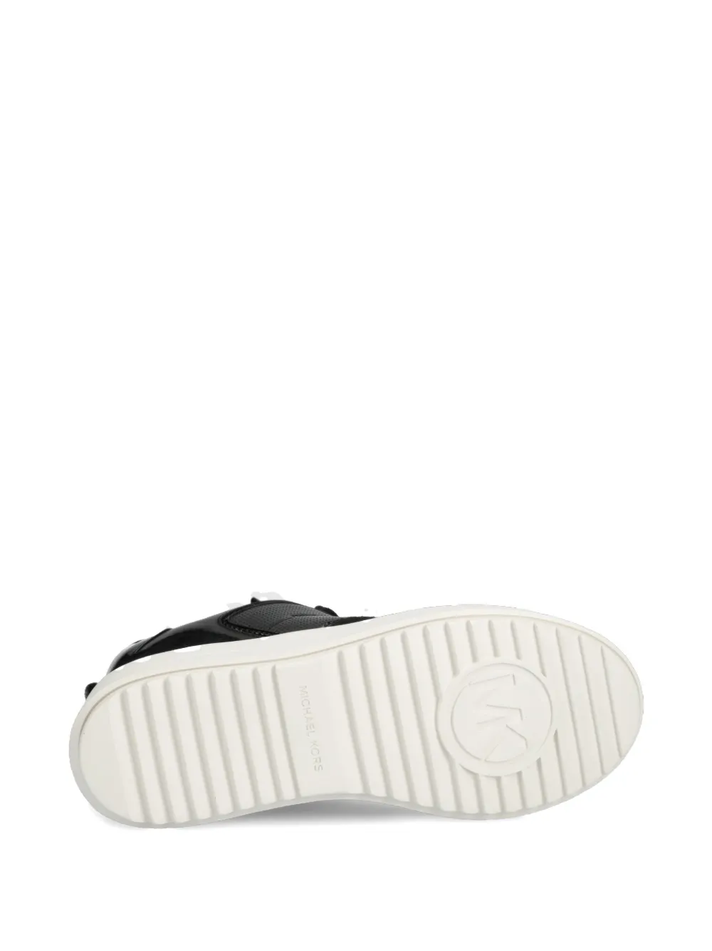Shop Michael Michael Kors Low-top Sneakers In Black
