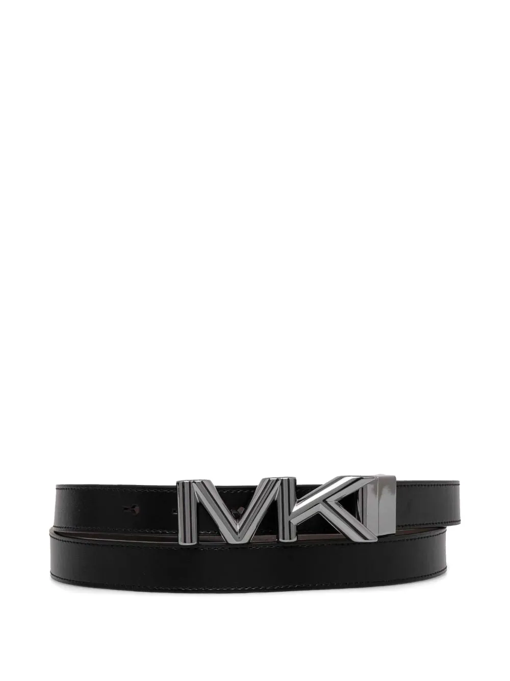 logo-buckle belt