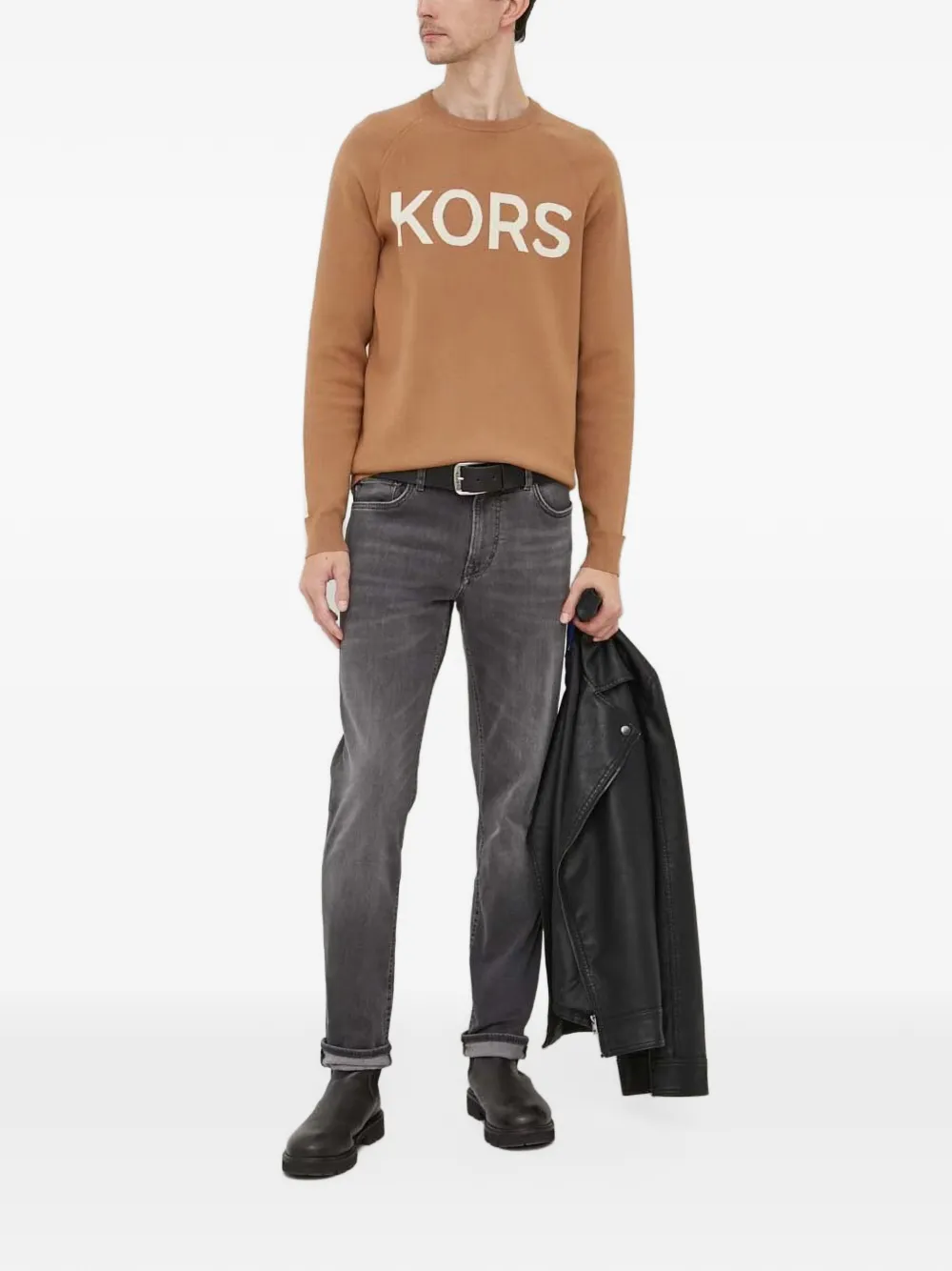 Michael Kors sweater in stretch viscose Beige