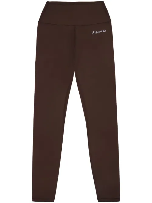 Legging Runner Script à logo imprimé - Sporty & Rich - Modalova