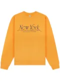 Sporty & Rich NY 94 crew-neck sweatshirt - Orange