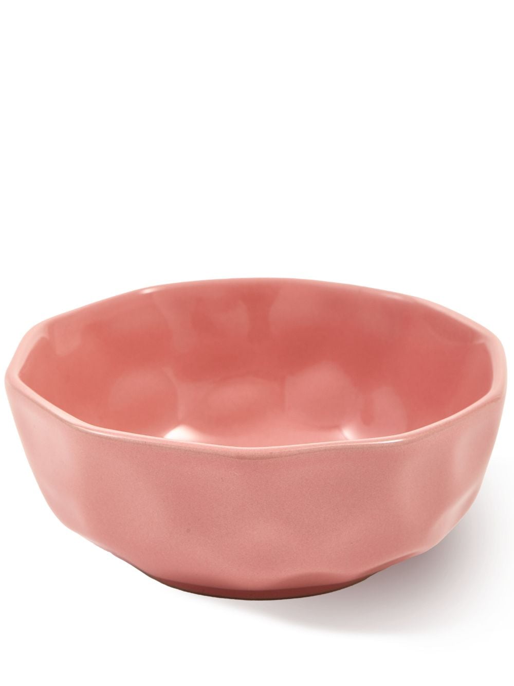 Polspotten Koa Glazed-finish Bowls (set Of Four) In Pink