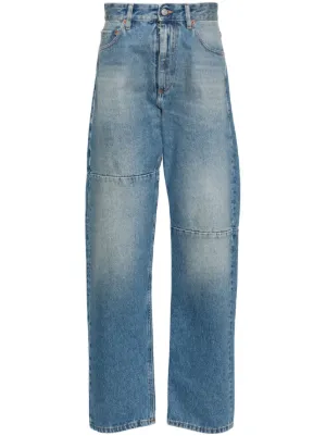 MM6 Maison Margiela ストレートジーンズ | ブルー | FARFETCH JP MM6 Maison Margiela ストレートジーンズ | ブルー | FARFETCH JP