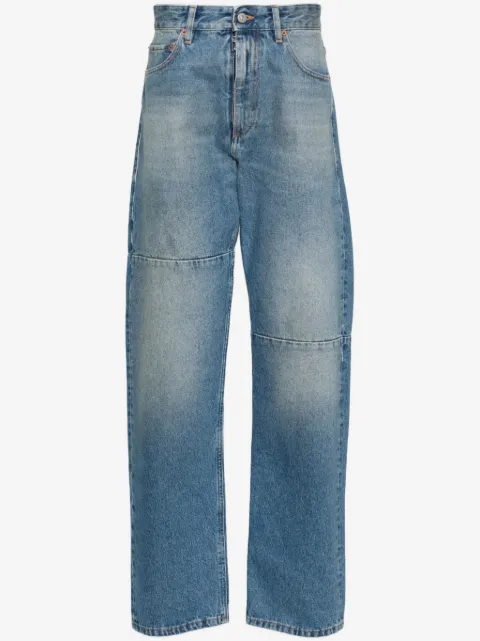 MM6 Maison Margiela logo-patch jeans