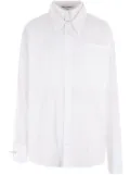 JORDANLUCA Clover layered shirt - White