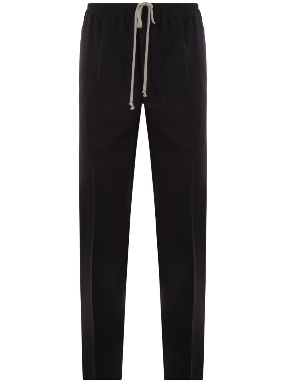 Rick Owens Berlin Cotton Track Trousers In Black