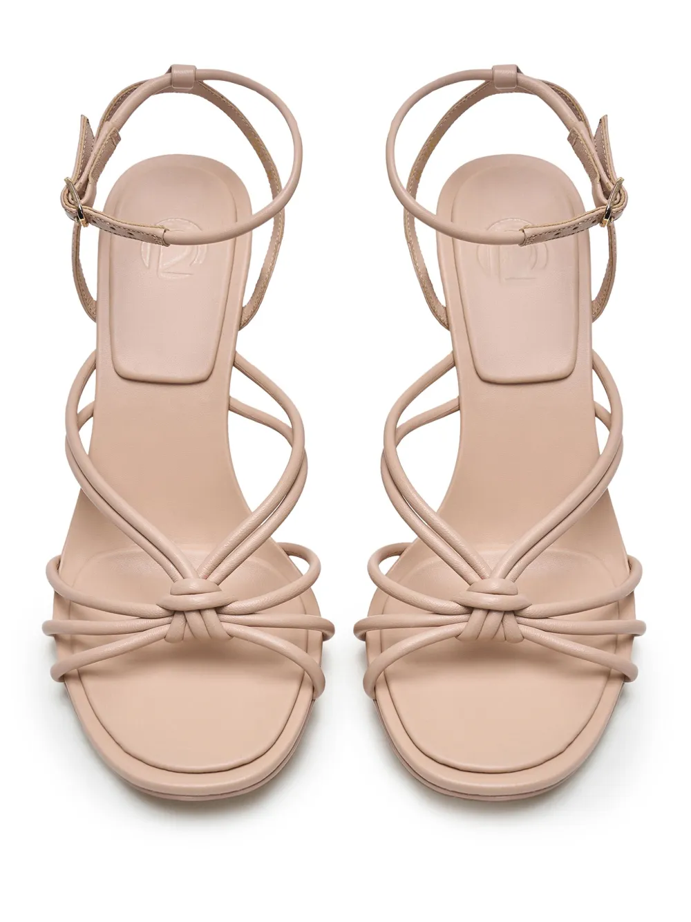 12 STOREEZ Leren sandalen Beige