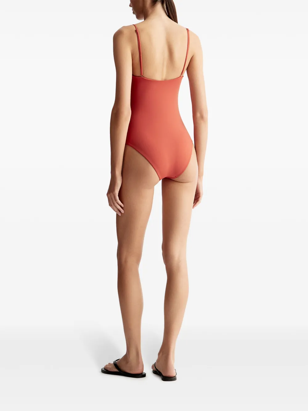 12 STOREEZ Badpak met ruches Rood