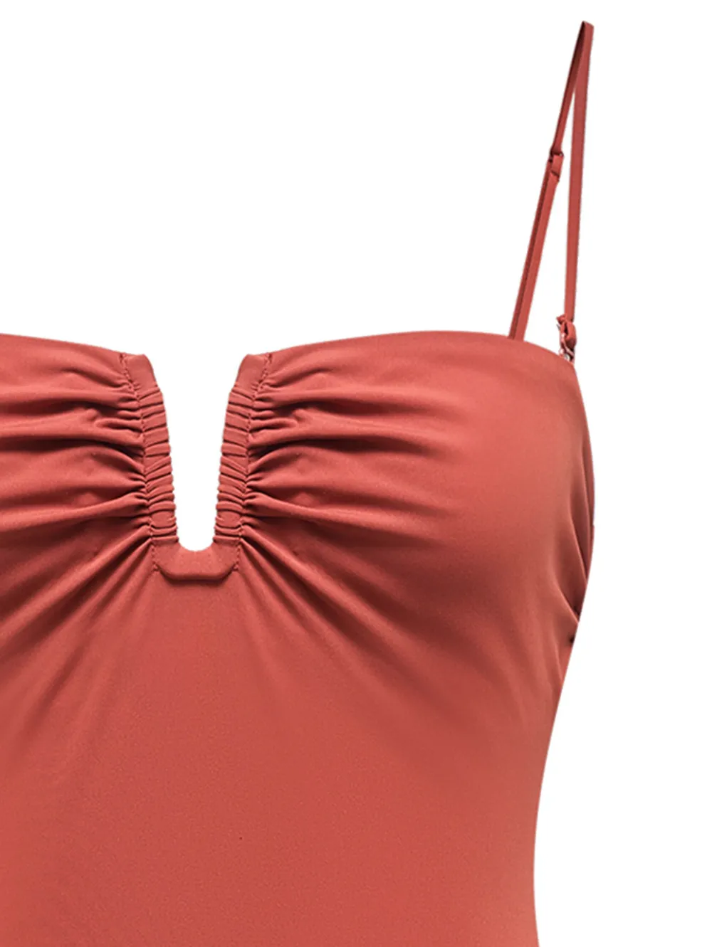 12 STOREEZ Badpak met ruches Rood