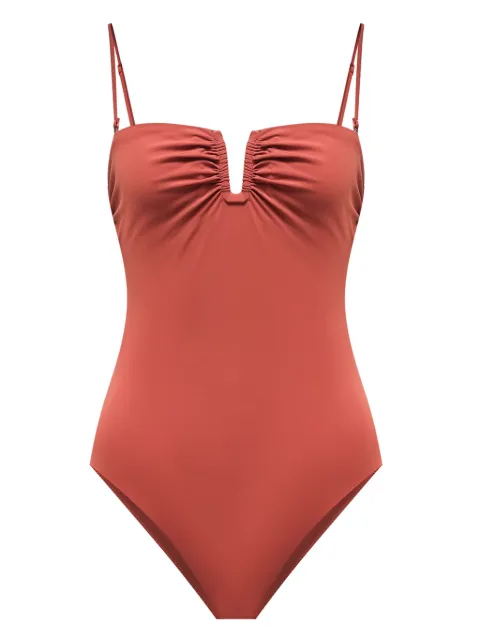 12 STOREEZ traje de baño estilo bandeau fruncido