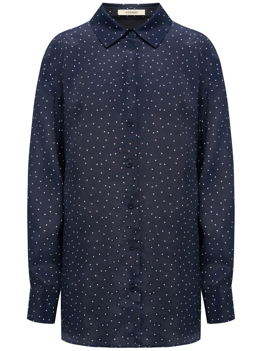 12 STOREEZ Blusa a pois