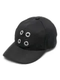 Rick Owens DRKSHDW metal-eyelet baseball cap - Black