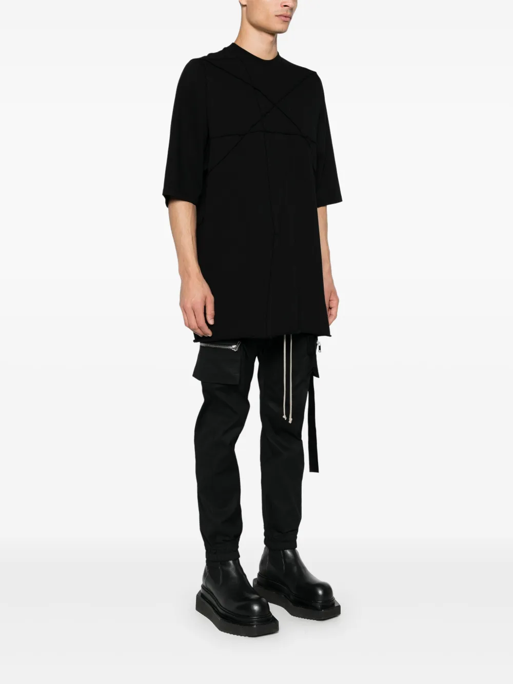 Rick Owens DRKSHDW Jumbo T-shirt Zwart