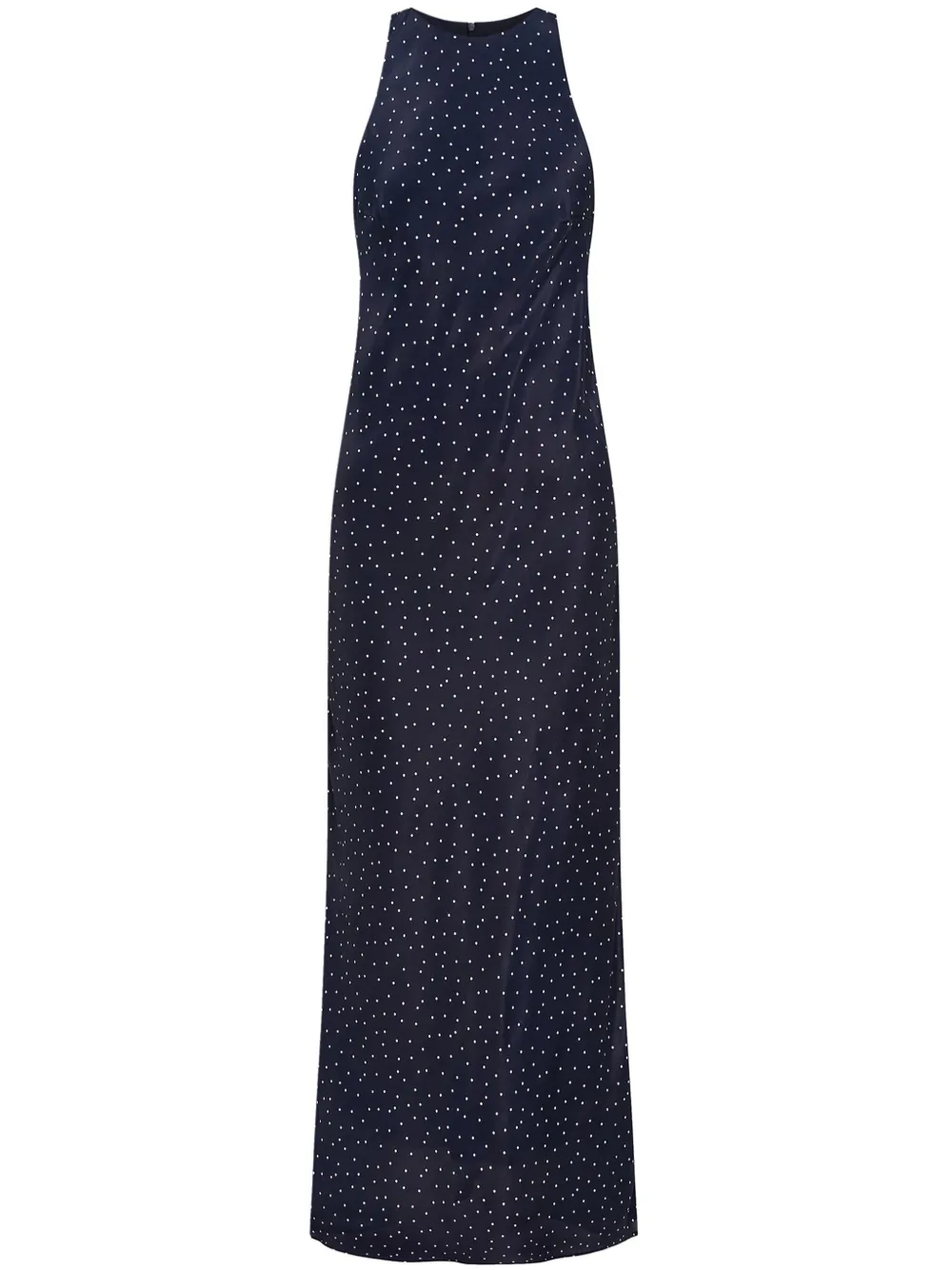12 Storeez Polka-dot Midi Dress