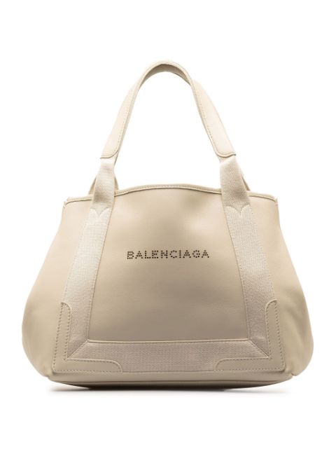 Balenciaga Pre-Owned 2016-2023 Small Navy Cabas handbag