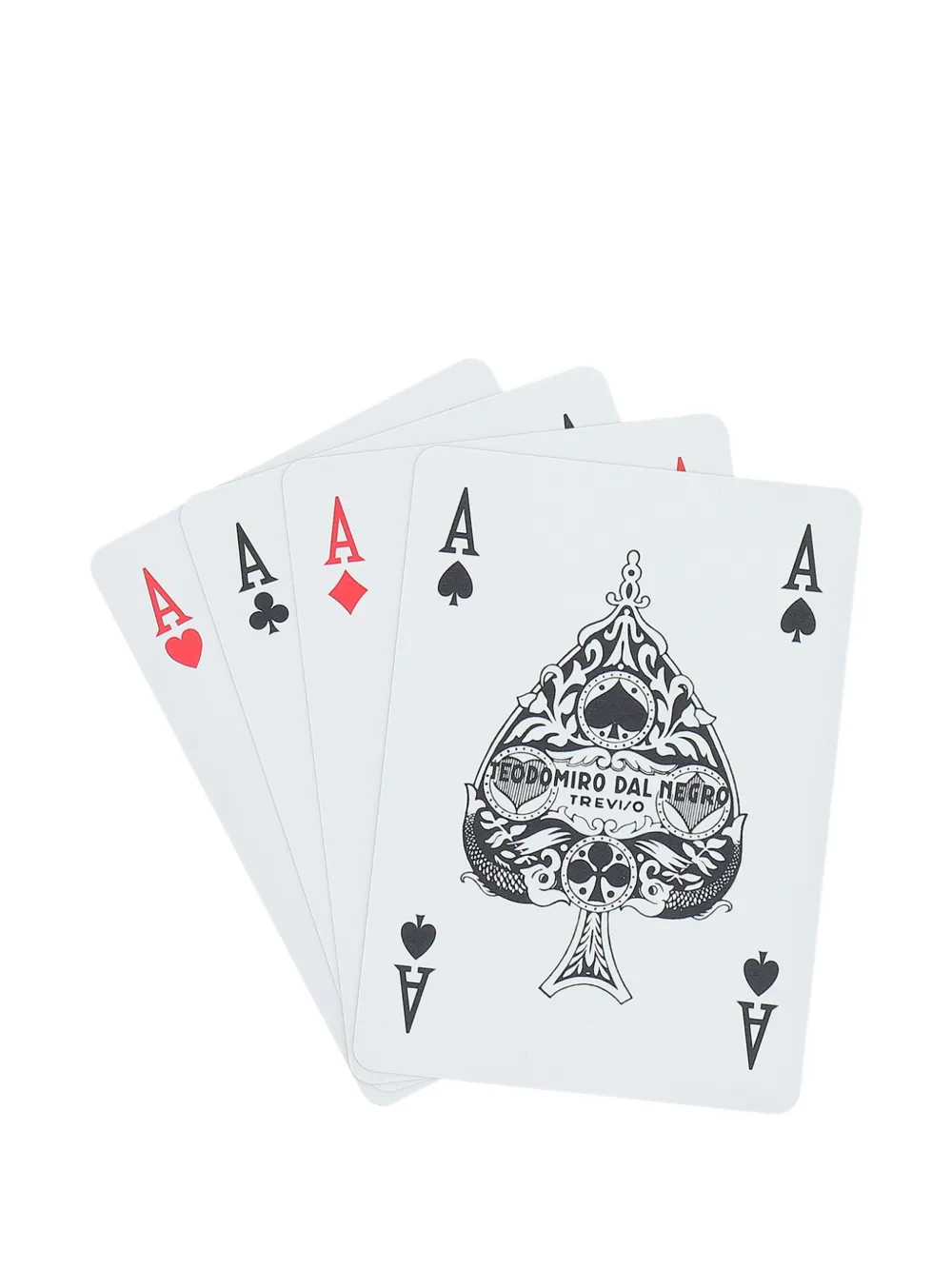 10 Corso Como Graphic-print Playing Cards In White