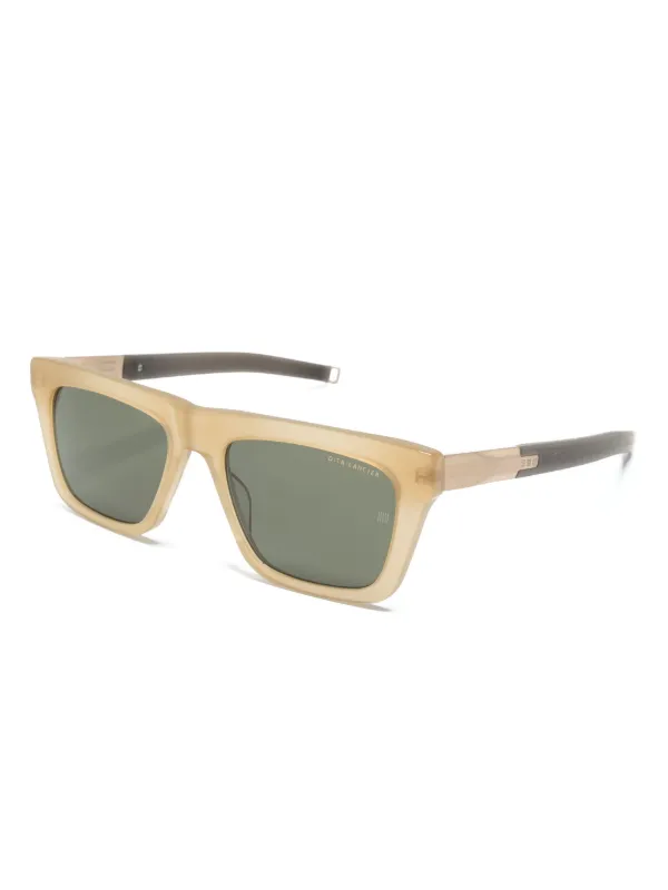 DITA スクエア型サングラス Dita Eyewear スクエアフレーム サングラス | ニュートラル | FARFETCH JP