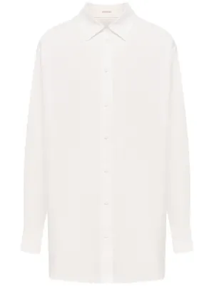 Jil Sander ドロップショルダー シャツ | ホワイト | FARFETCH JP