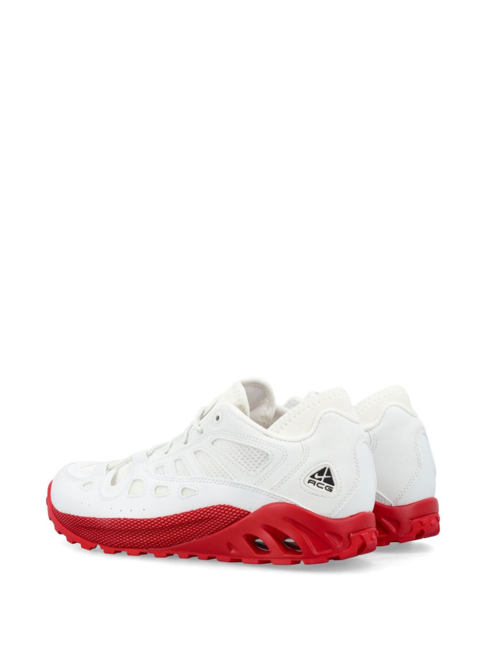 Shop Nike Acg Air Exploraid Panelled Sneakers In White