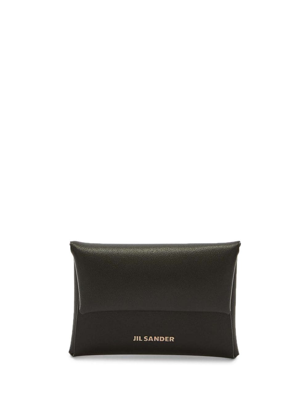 Jil Sander Leather Coin Purse In Black