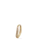 Lark & Berry 14kt yellow gold large Dune diamond hoop earring