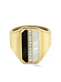 Lark & Berry 18kt yellow gold Eclipsis diamond ring