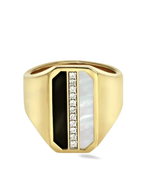 Lark & Berry 18kt yellow gold Eclipsis diamond ring