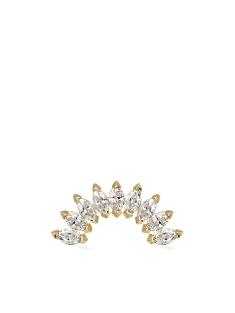 Lark & Berry 14kt yellow gold Stately diamond earring