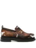 Simone Rocha Heart Toe loafers - Brown