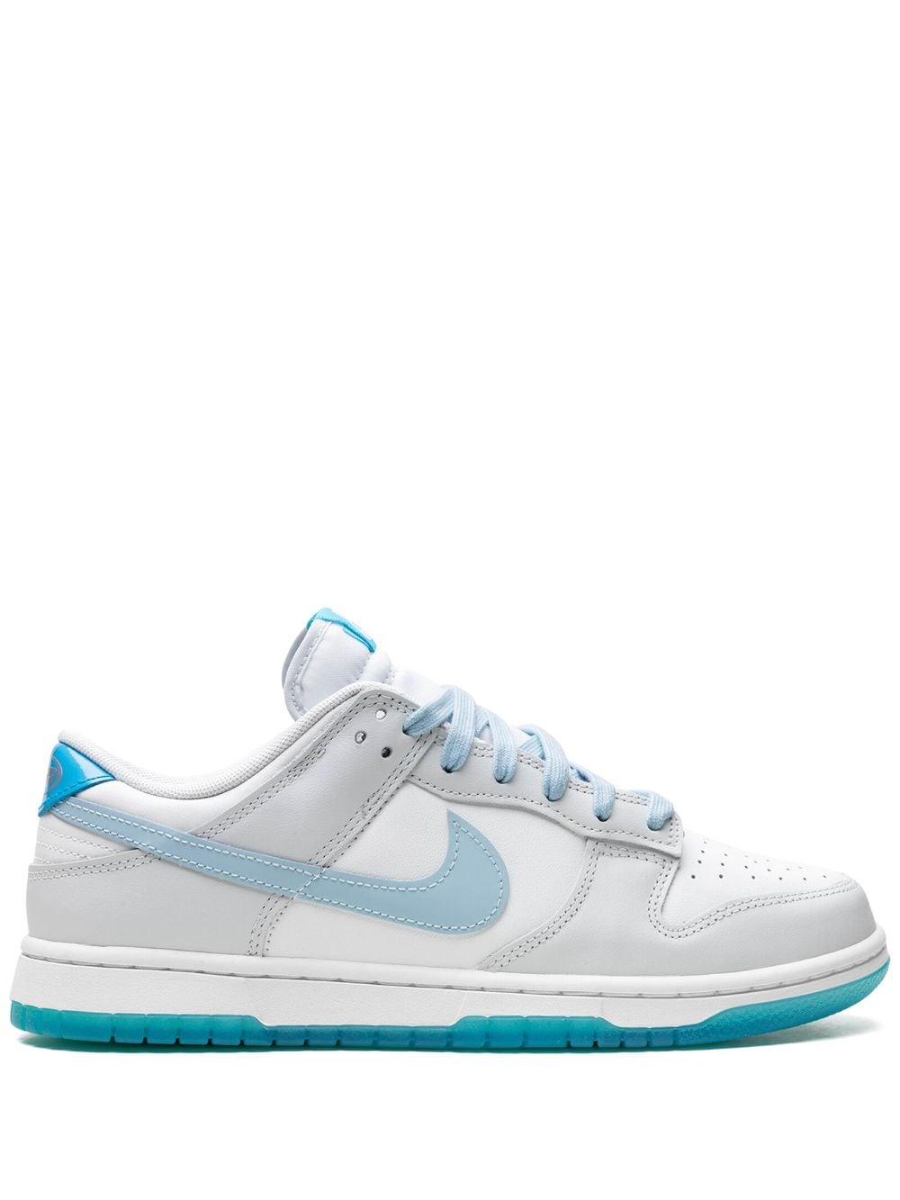 Shop Nike Dunk Low Retro "ocean Bliss" Sneakers In White